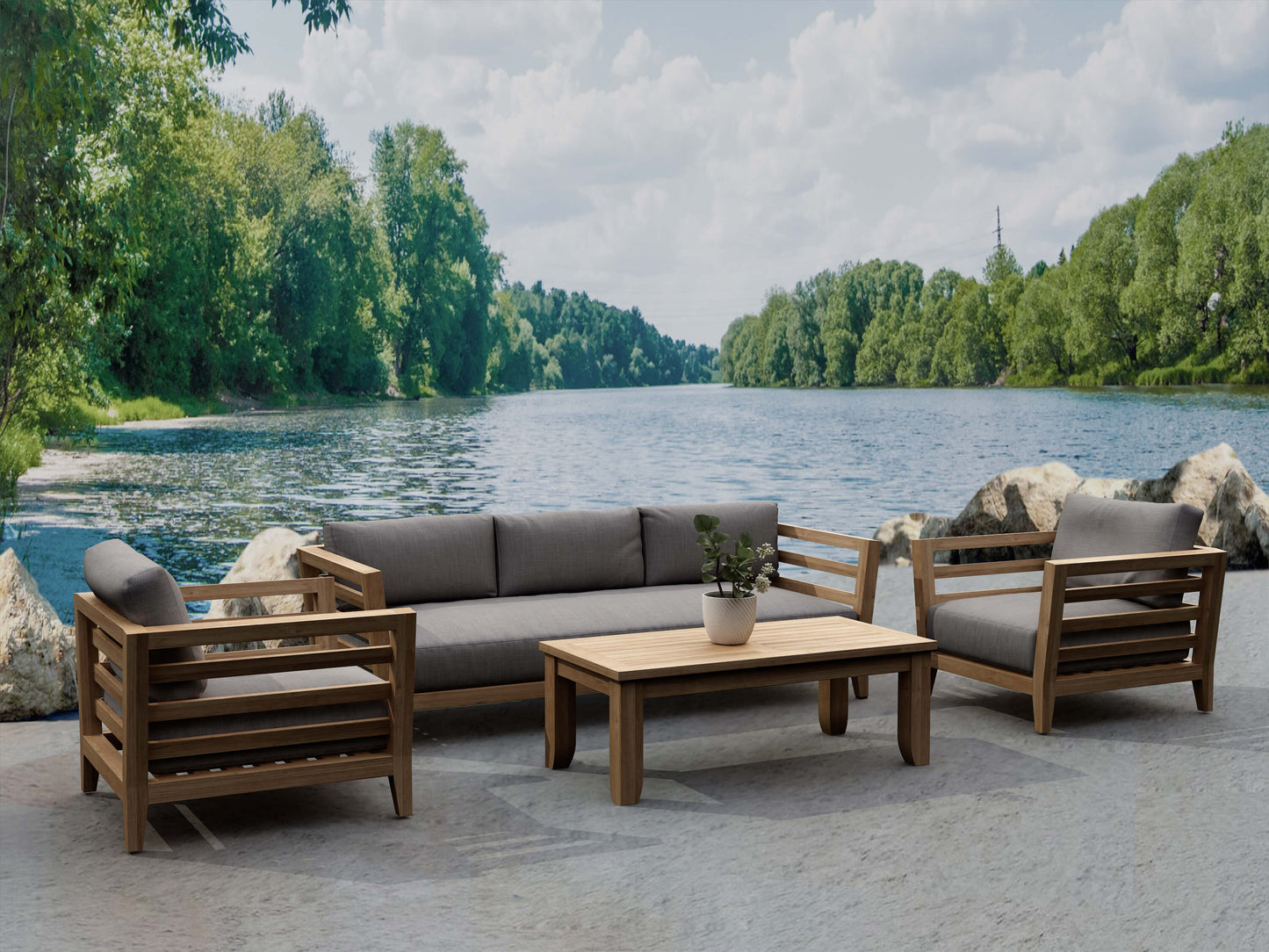 Cordoba Deep Seating Sofa
