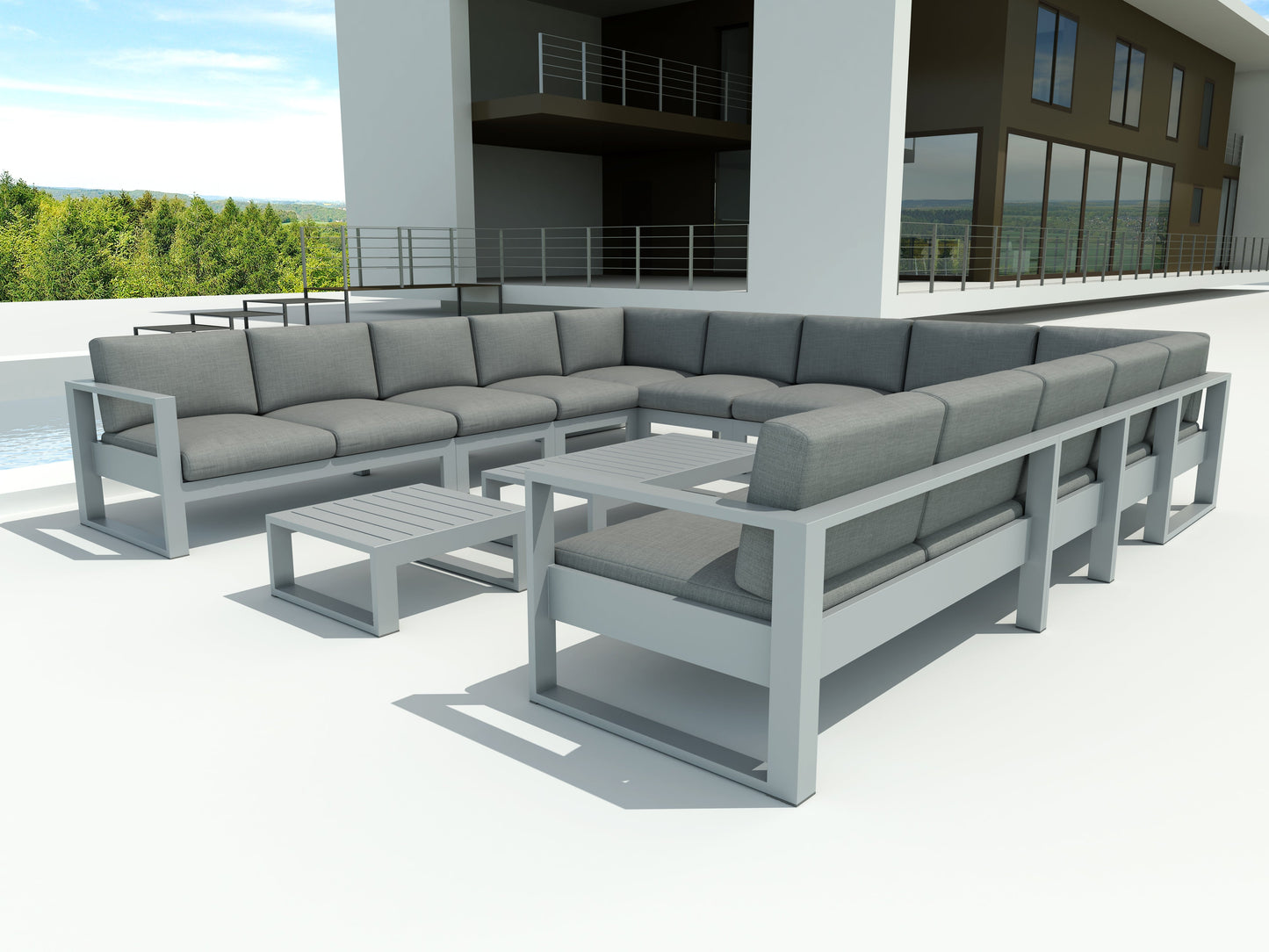 Lucca Left Loveseat