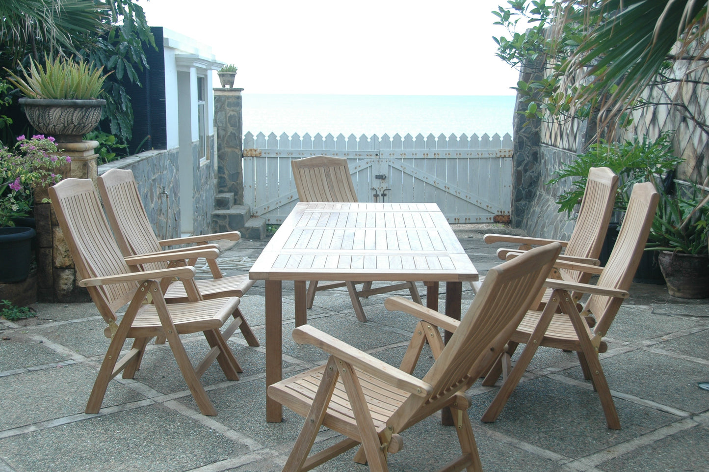SET-01 Bahama Katana 7-pc Dining Table Set