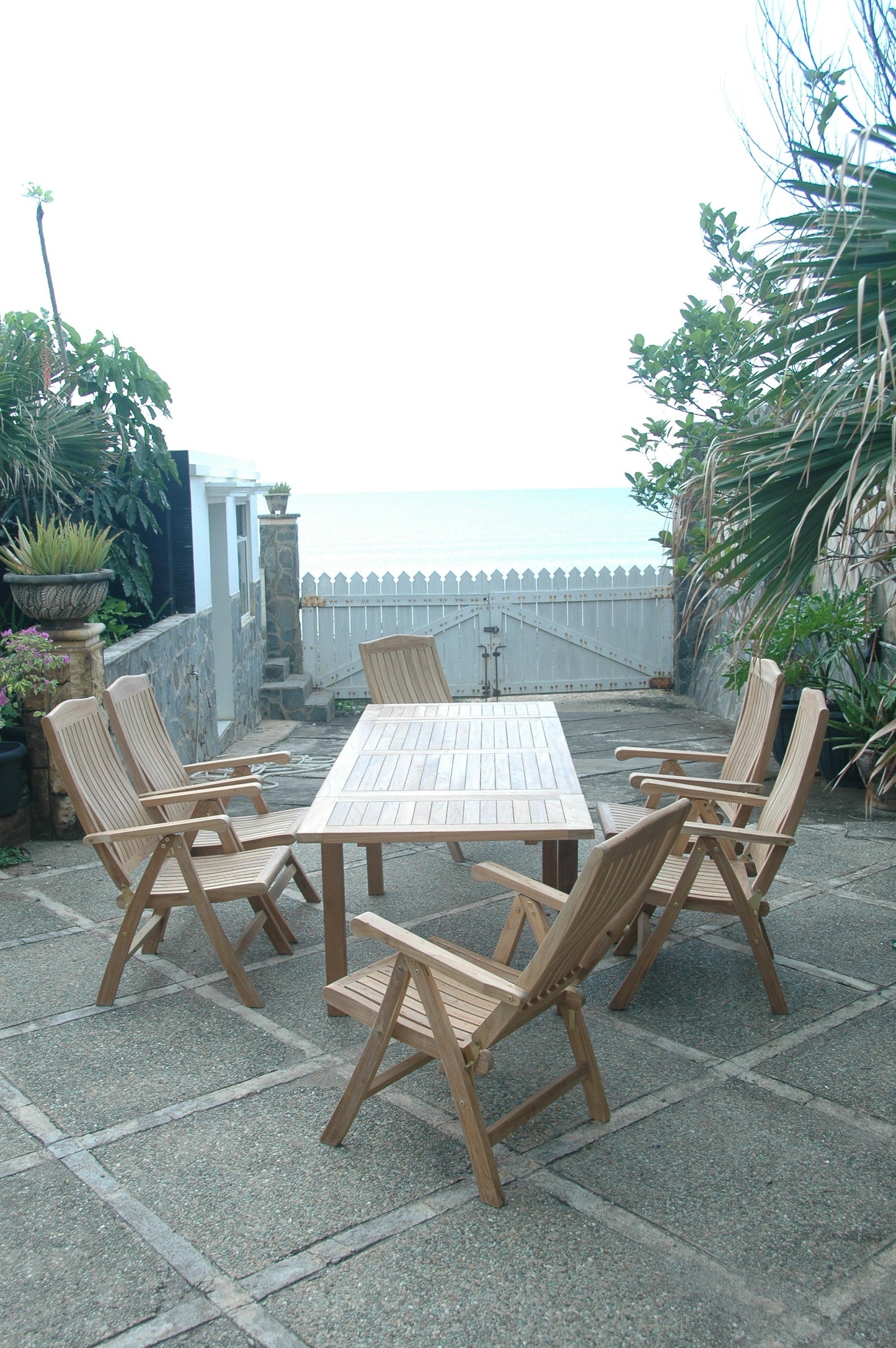 SET-01 Bahama Katana 7-pc Dining Table Set