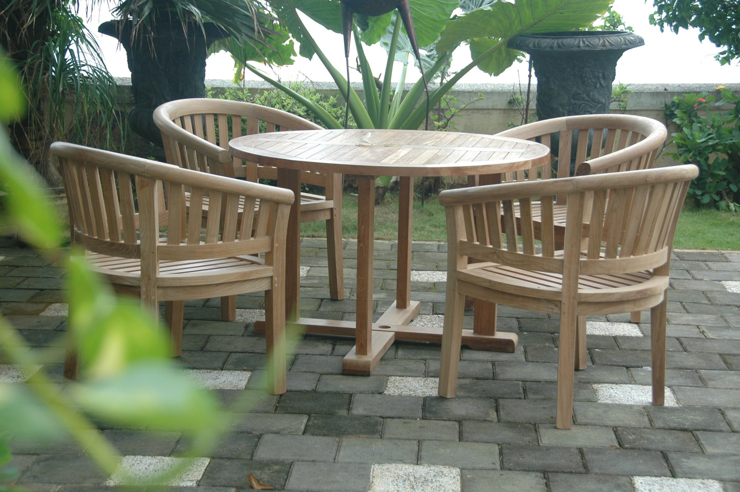 SET-03 Tosca Curve 5-pc Dining Table Set