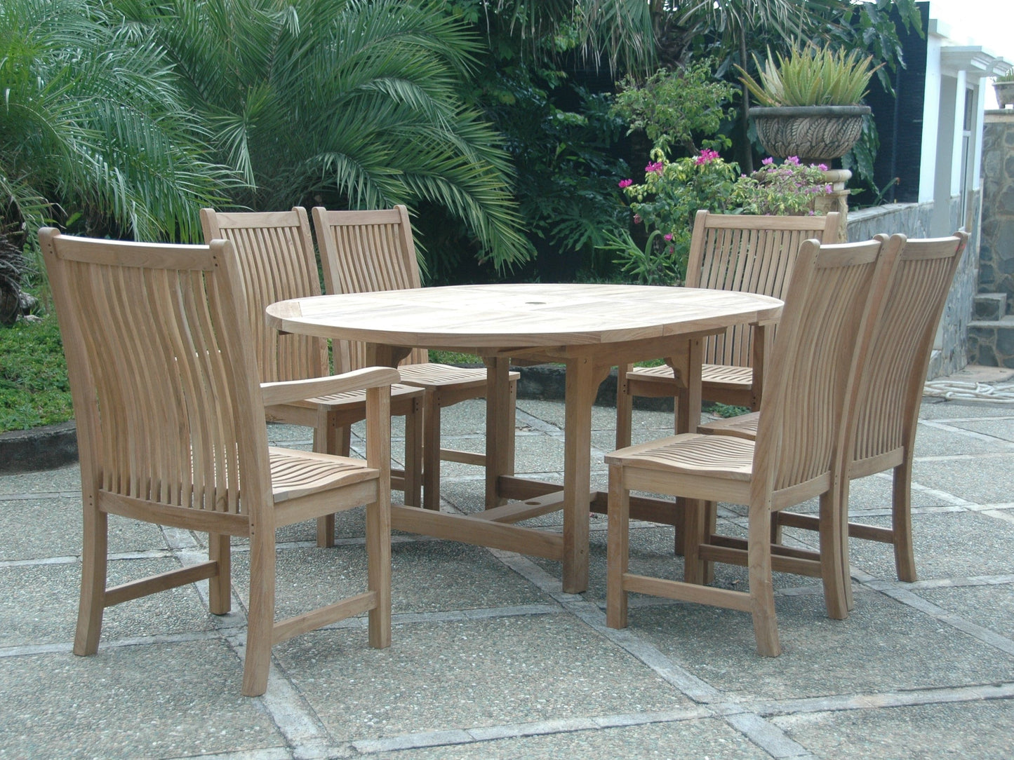 SET-07 Bahama Chicago 7-pc Dining Table Set