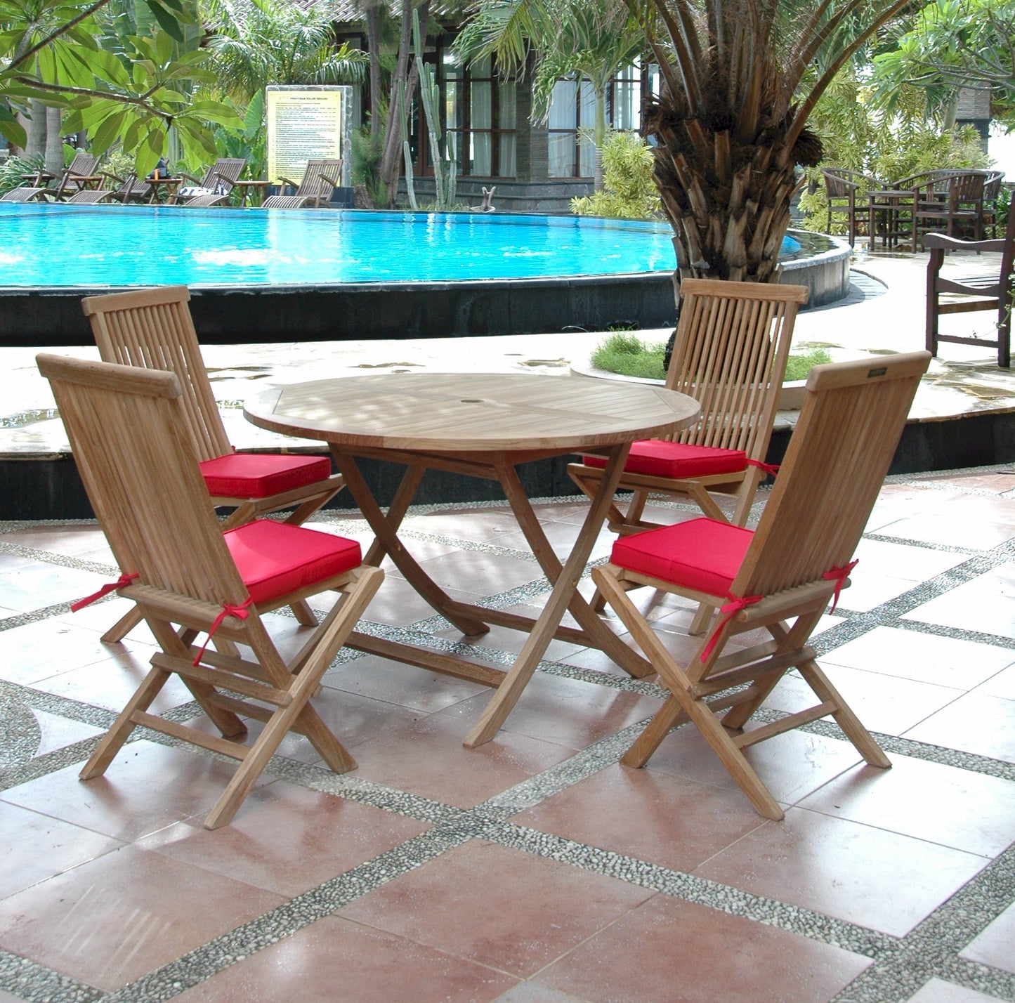 SET-107 Bahama Classic 5-pc Dining Table Set