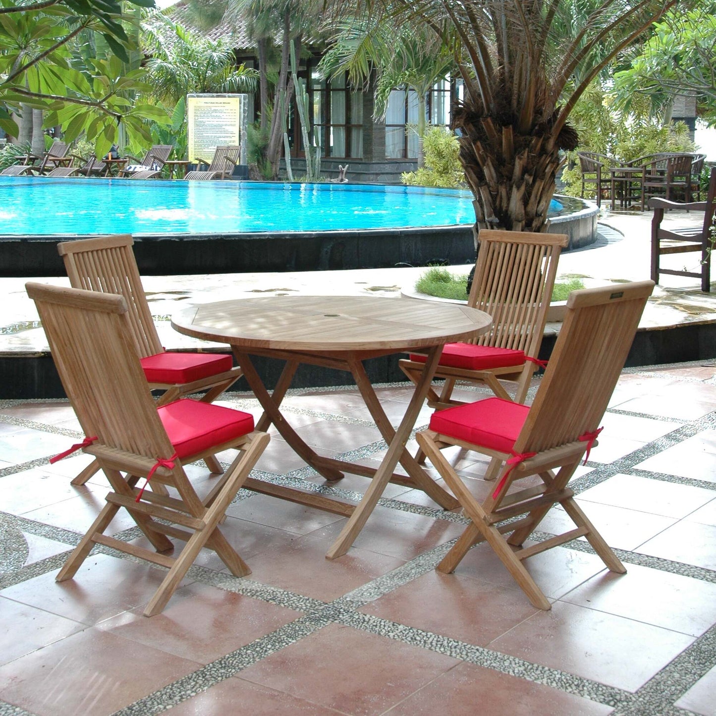 SET-107 Bahama Classic 5-pc Dining Table Set