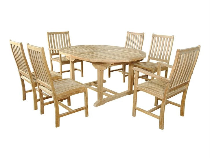 SET-26 Bahama Wilshire 7-pc Dining Table Set