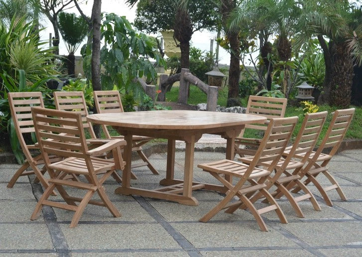 SET-30 Bahama Andrew 9-pc Dining Table Set