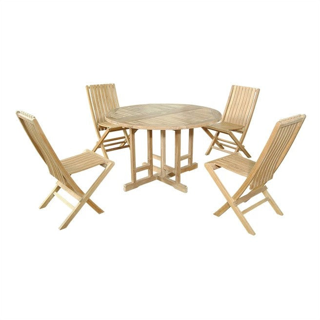 SET-34 Butterfly Comfort 5-pc Dining Table Set