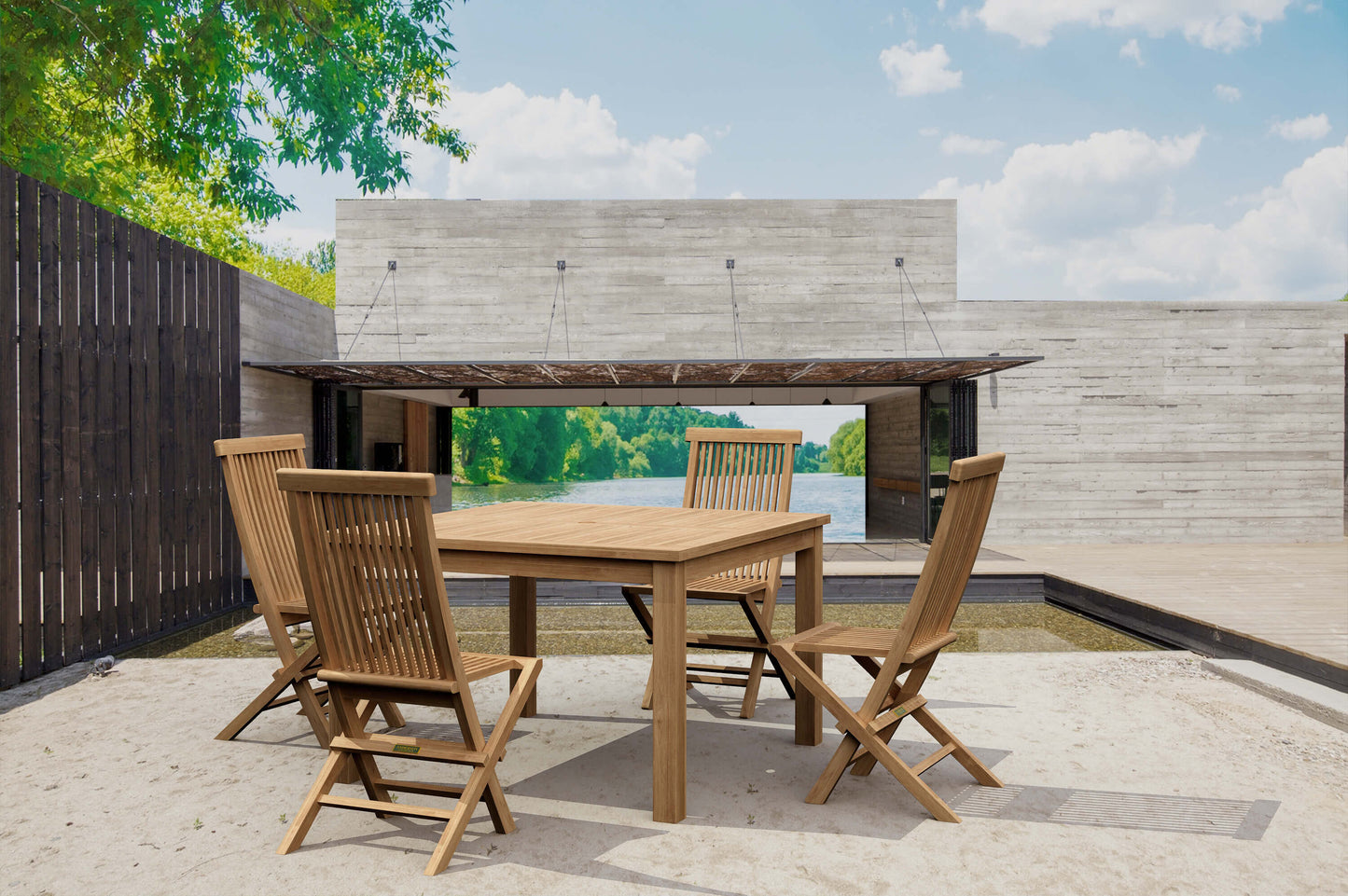 SET-62 Windsor Classic 5-pc Dining Table Set
