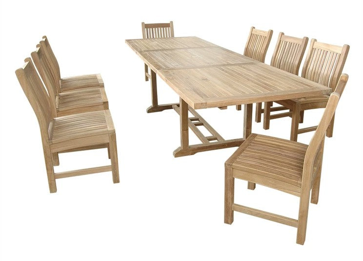 SET-79 Bahama Sahara 9-pc Dining Table Set