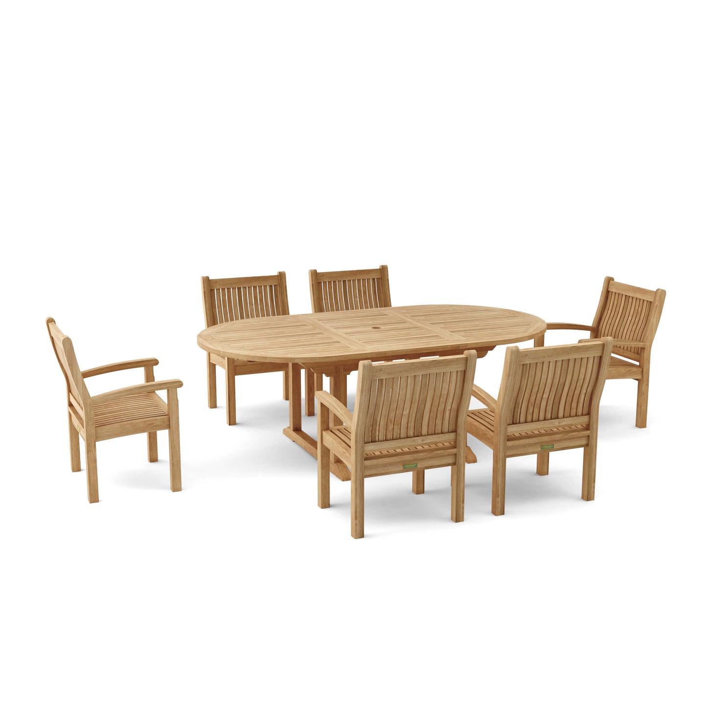 SET-86 Bahama Sahara 7-pc Dining Table Set
