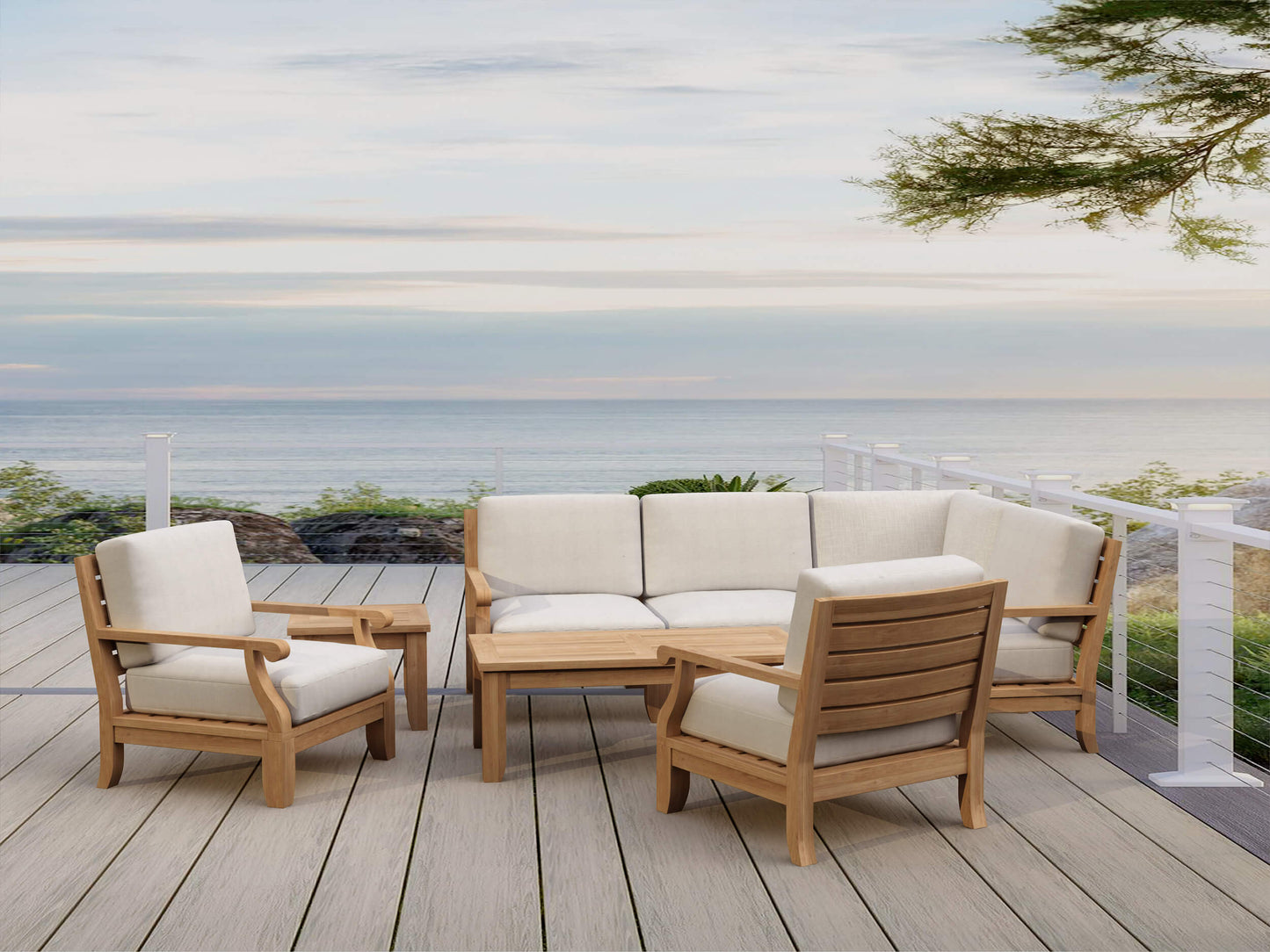 SET-93 Riviera Modular Seating 7-pc Set