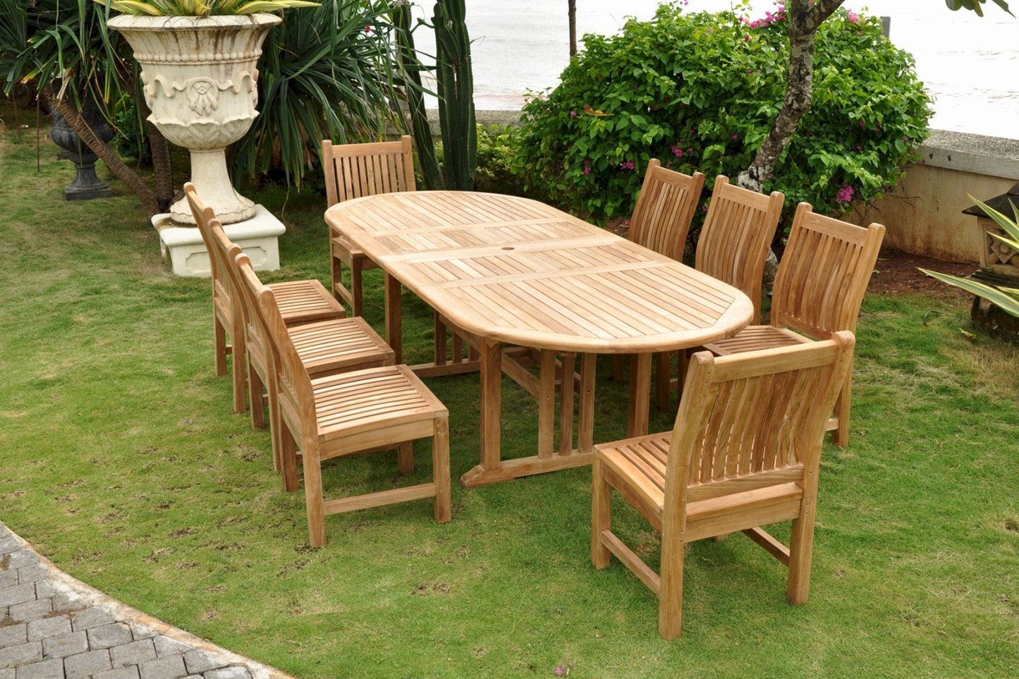 SET-76 Sahara 9-pc Dining Table Set