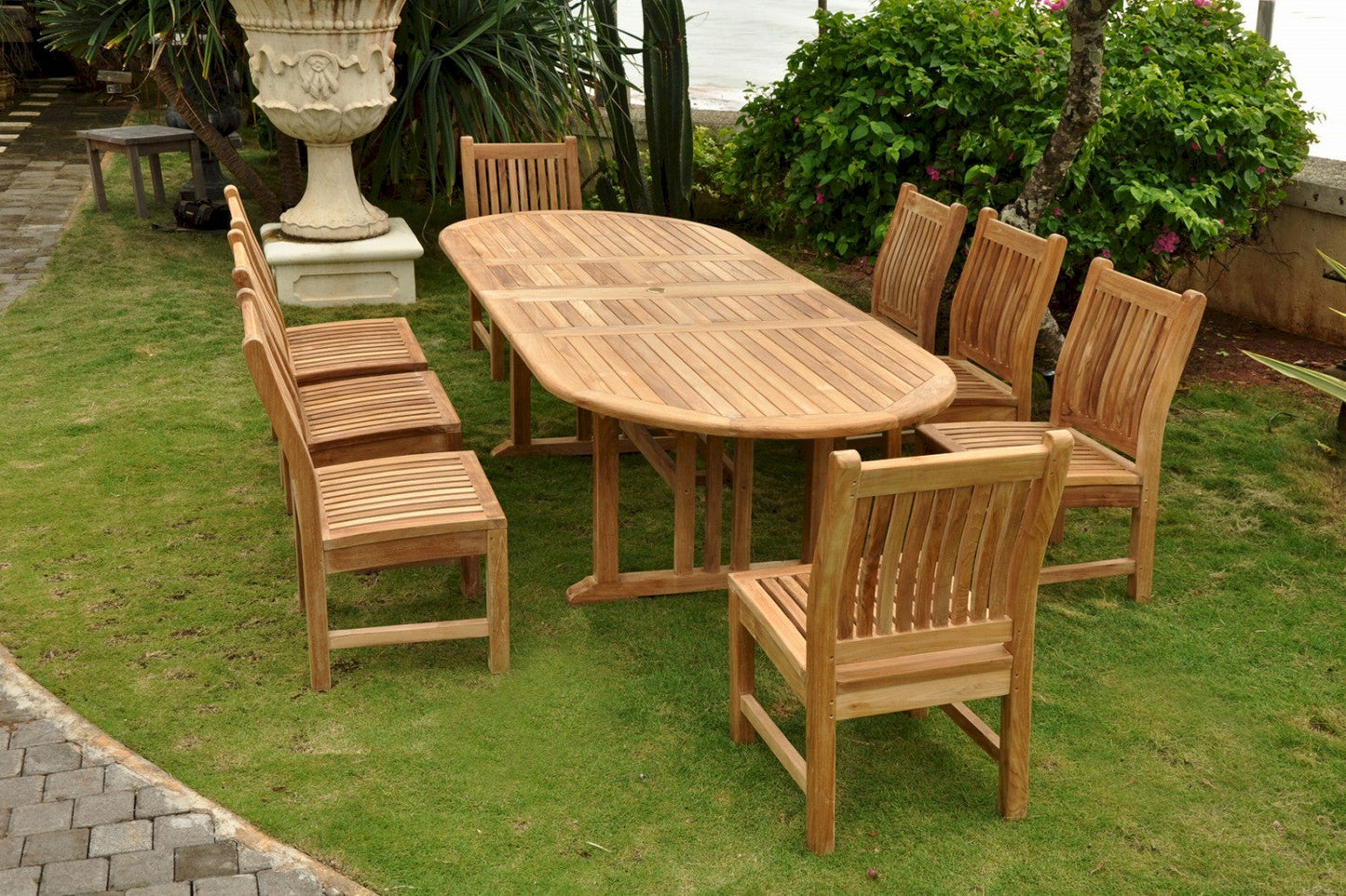 SET-76 Sahara 9-pc Dining Table Set