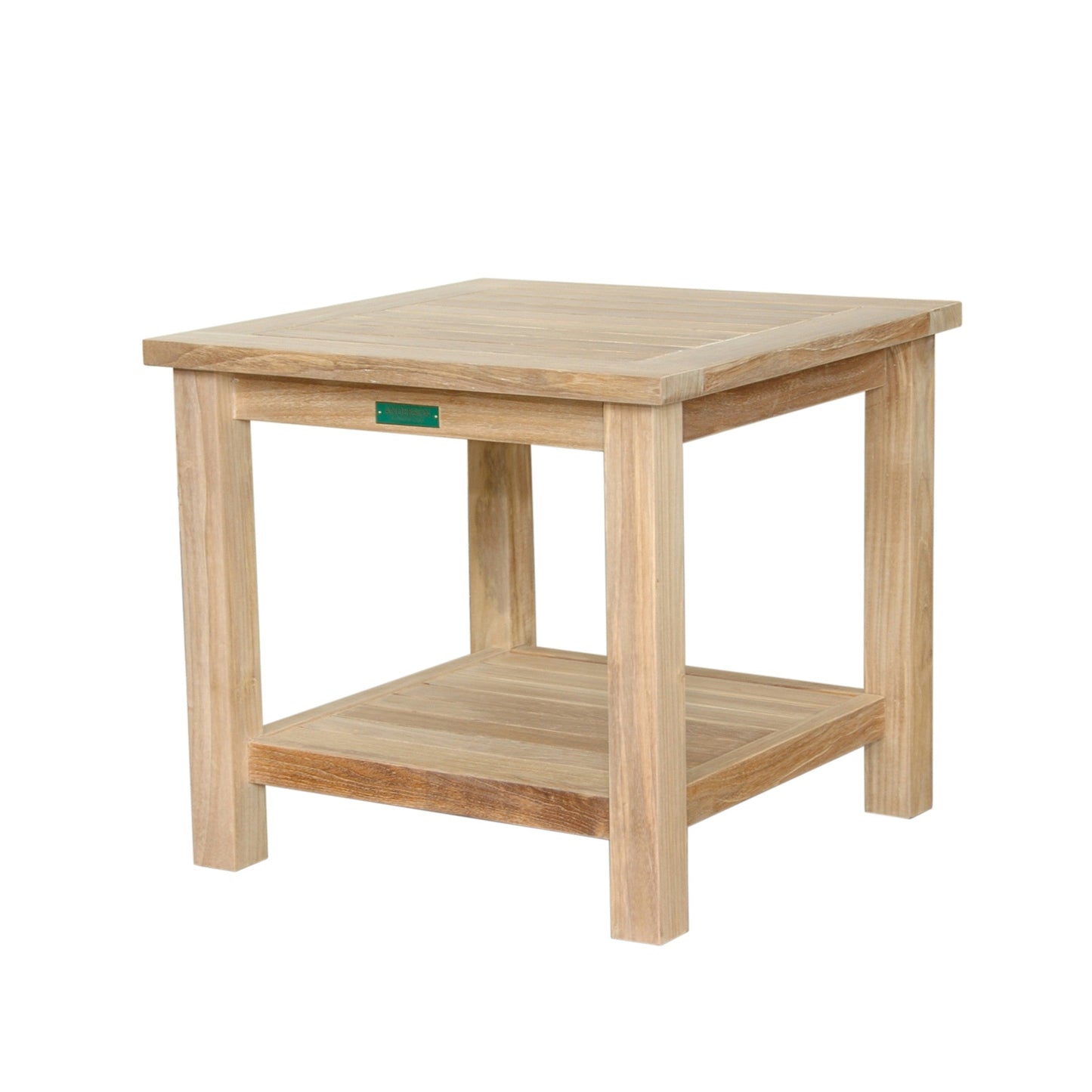 Bahama 22" Square Side Table 2-Tier