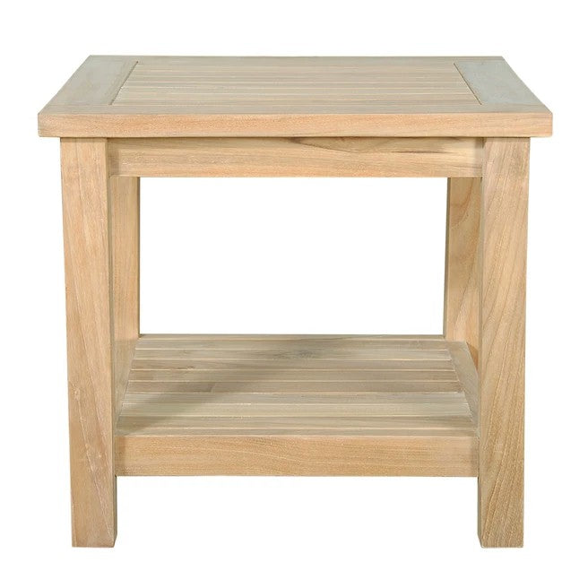 Bahama 22" Square Side Table 2-Tier