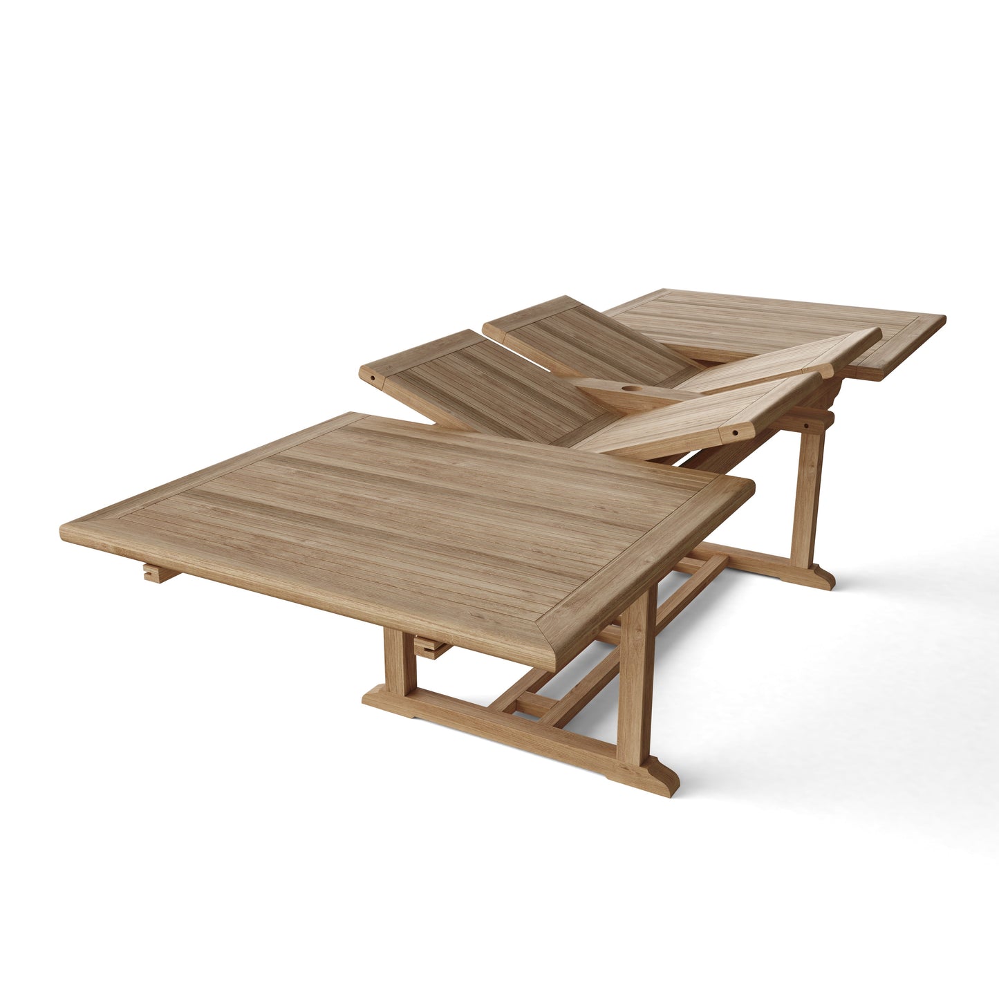 TBX-117RD Valencia 117" Rectangular Double Extension Table