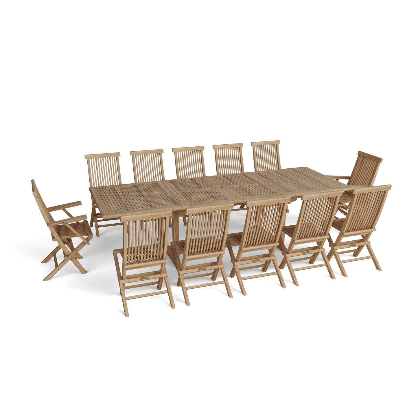 TBX-117RD Valencia 117" Rectangular Double Extension Table