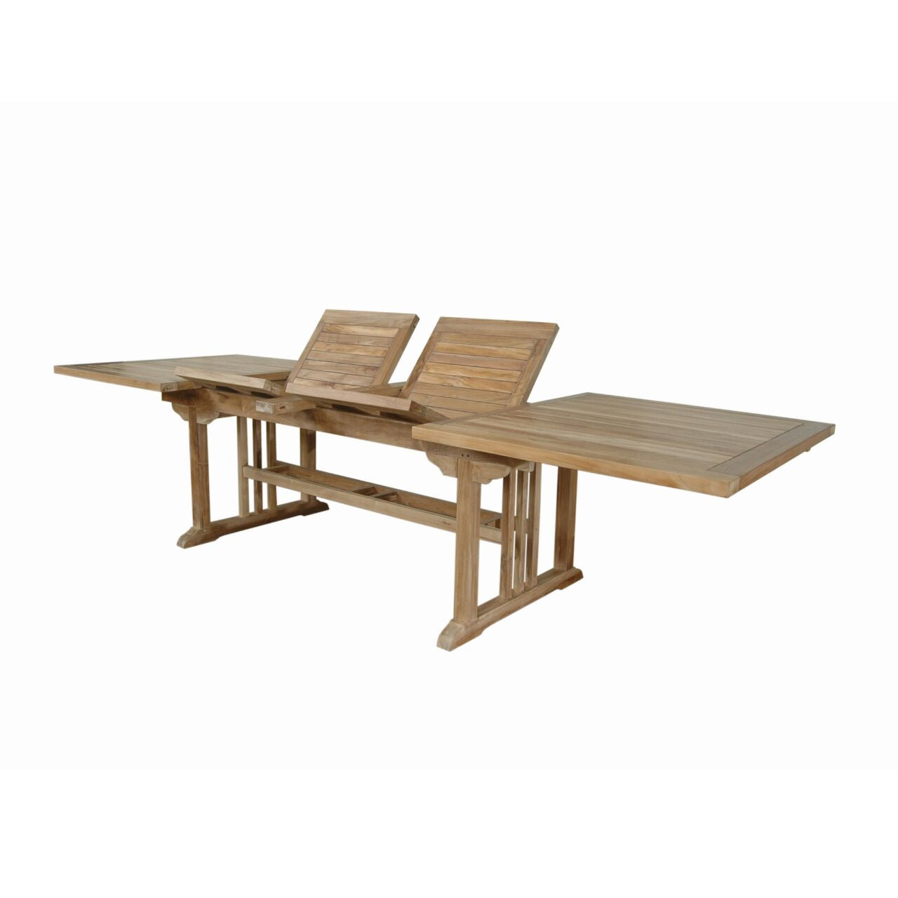 Sahara 126" Rectangular Double Extension Table