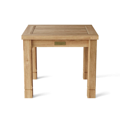 SouthBay 22" Square Side Table
