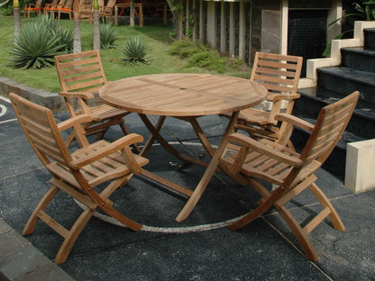 SET-109 Bahama Andrew 5-pc Dining Table Set