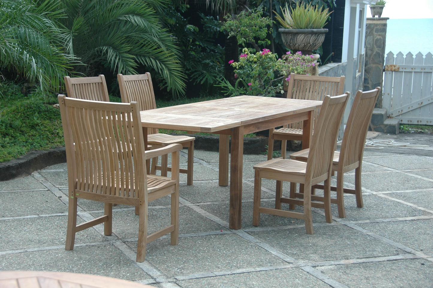 SET-14 Bahama Chicago 7-pc Dining Table Set