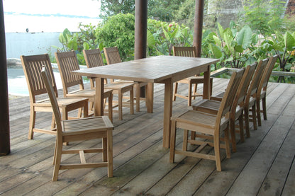 SET-15 Bahama Rialto 11-pc Dining Table Set