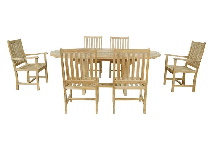 SET-26 Bahama Wilshire 7-pc Dining Table Set