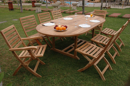 SET-30 Bahama Andrew 9-pc Dining Table Set