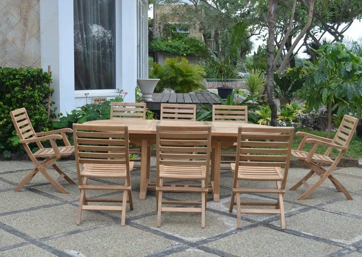 SET-30 Bahama Andrew 9-pc Dining Table Set