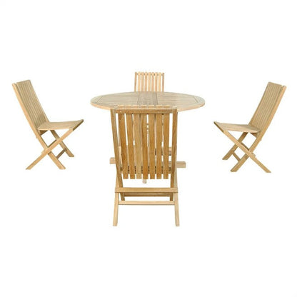 SET-34 Butterfly Comfort 5-pc Dining Table Set