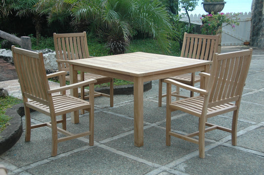 SET-61 Windsor Wilshire 5-pc Dining Table Set