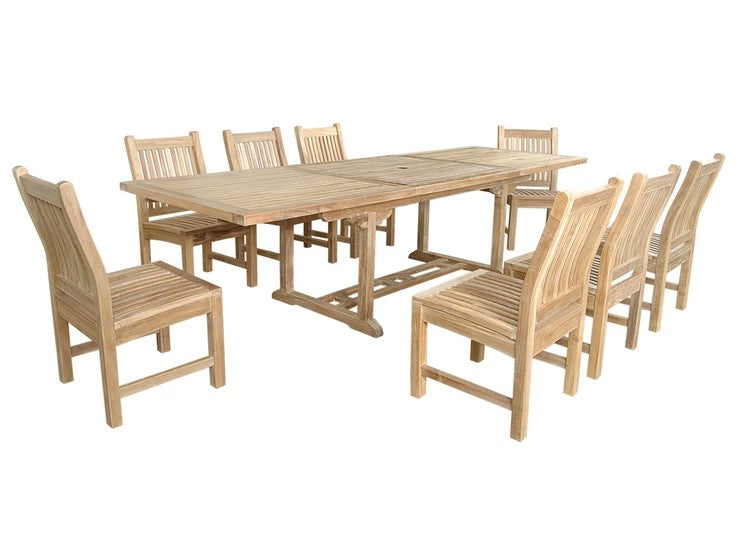 SET-79 Bahama Sahara 9-pc Dining Table Set