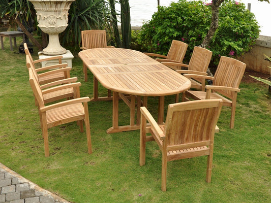 SET-75 Sahara 9pc Dining Table Set