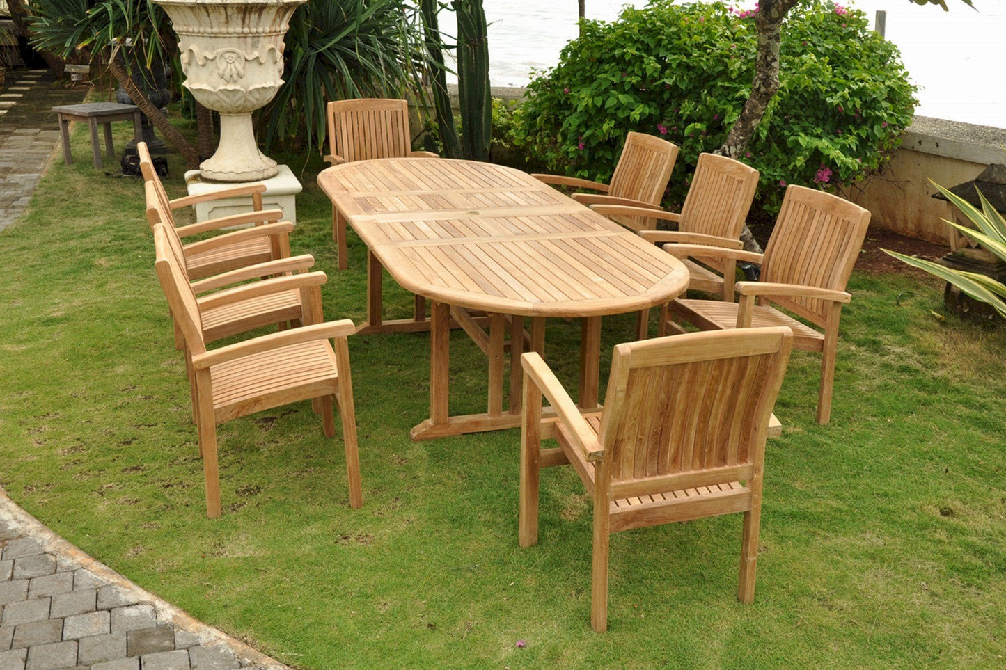 SET-75 Sahara 9pc Dining Table Set