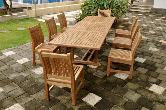 SET-79 Bahama Sahara 9-pc Dining Table Set