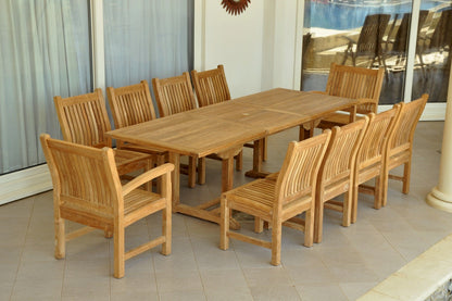 SET-88 Bahama Sahara 11-pc Dining Table Set