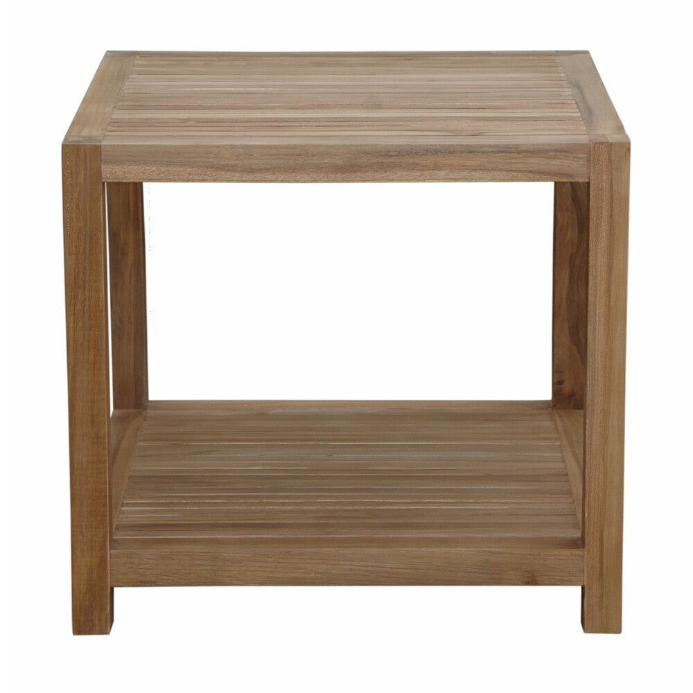 Glenmore Side Table with Shelf